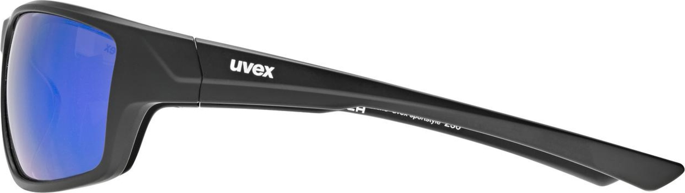 uvex Sportstyle 230 Lunettes de vélo Noir Mat / Miroir Vert