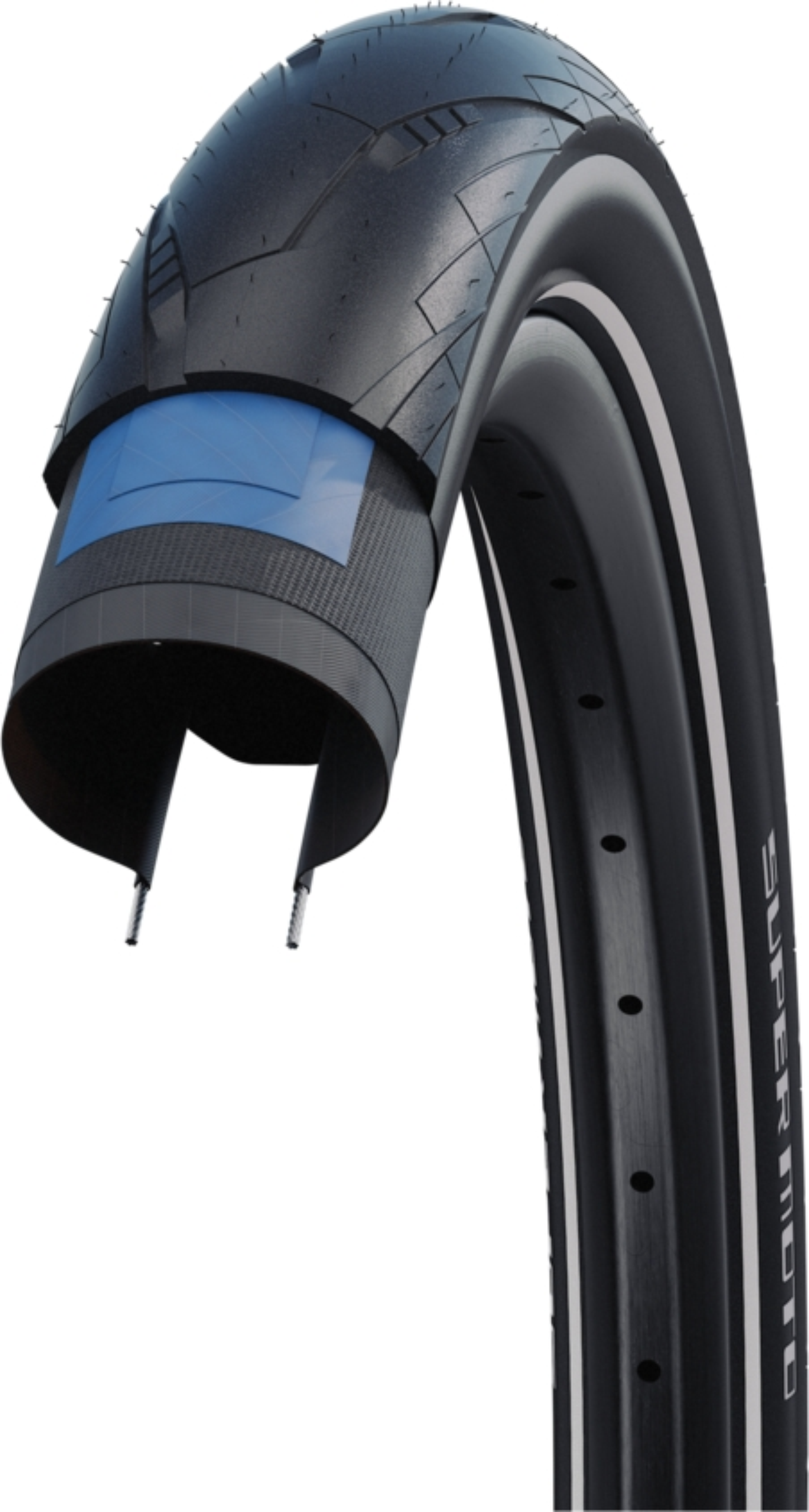 Schwalbe Super Moto Performance DD RaceGuard E-50 Addix 62-584 noir-réfléchissant