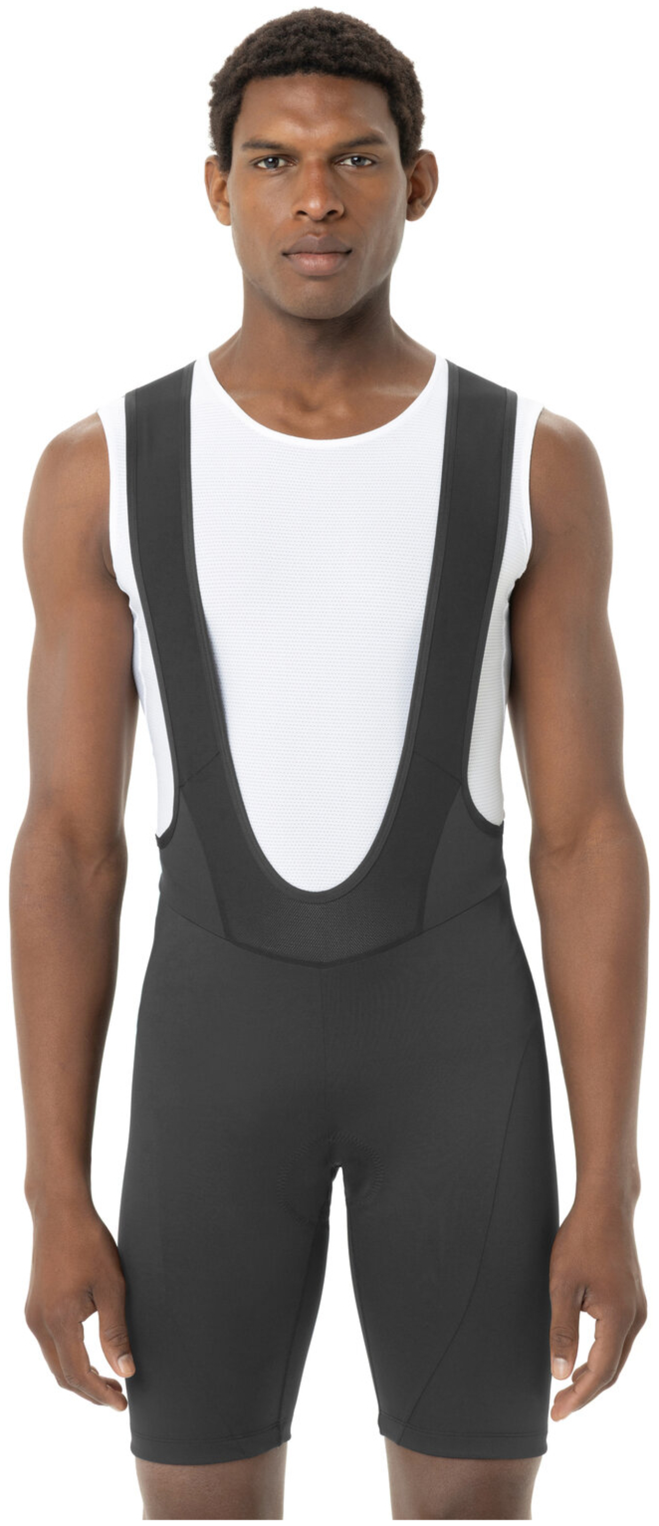 Collants à bretelles Matera VAUDE pour homme noir