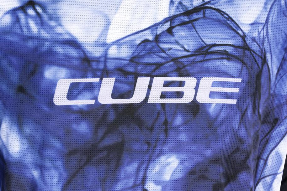Cube maillot VTT ARTLINE manches courtes blue´n´black