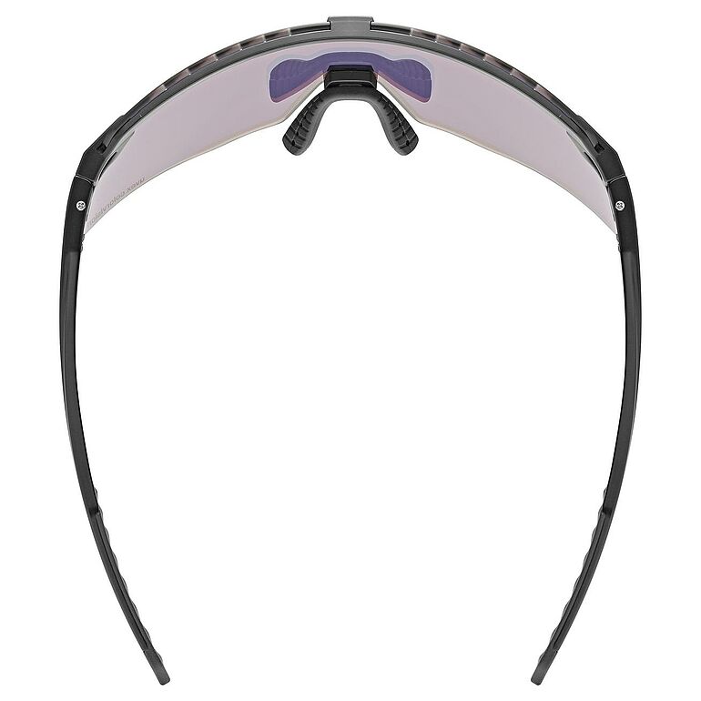 uvex Pace Stage noir mat/rouge racy