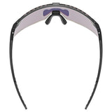 uvex Pace Stage noir mat/rouge racy