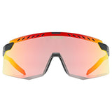 uvex Pace Stage noir mat/rouge racy