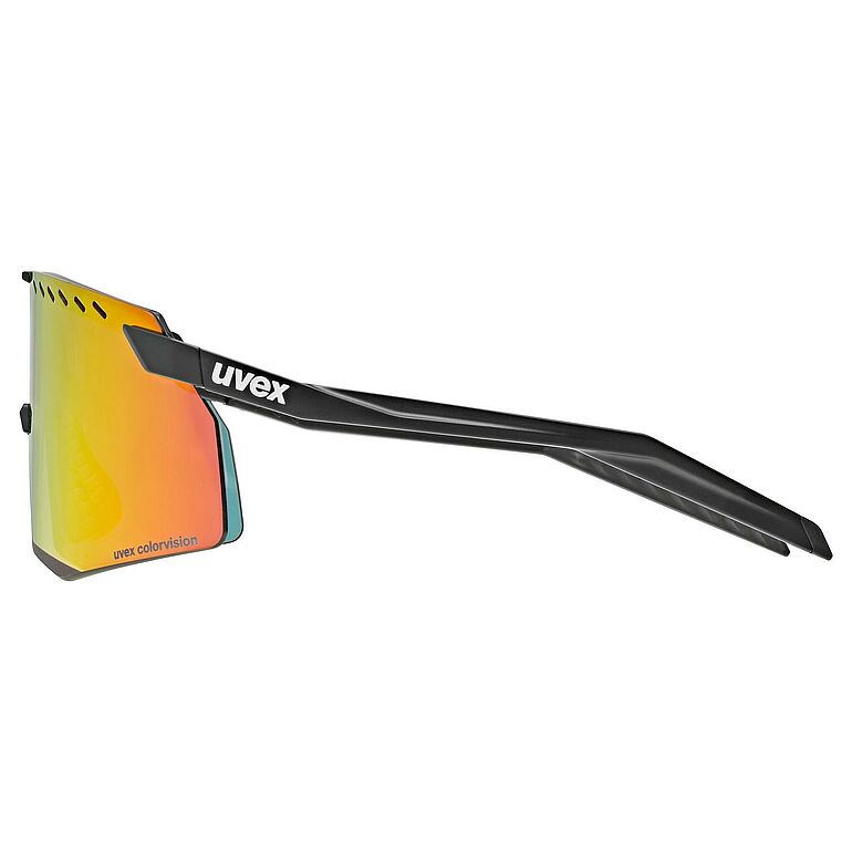 uvex Pace Stage noir mat/rouge racy