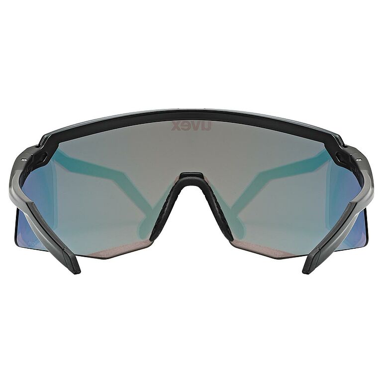 uvex Pace Stage noir mat/rouge racy