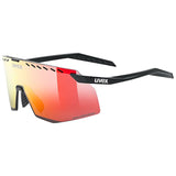 uvex Pace Stage noir mat/rouge racy