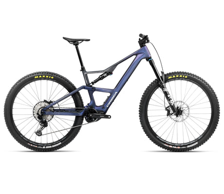 Orbea RISE LT M20 420W Tanzanite Carbon View - Carbone Brut