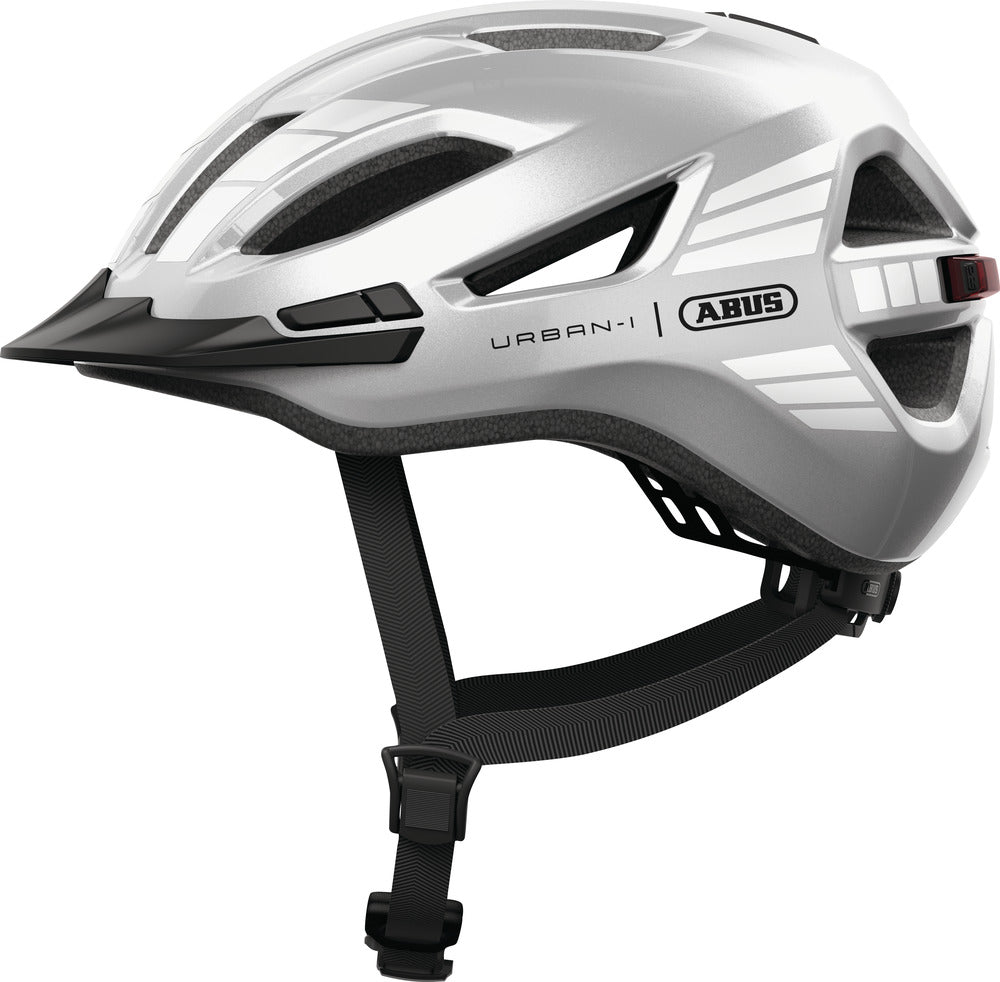 Abus URBAN-I 4.0 Casque urbain signal argent