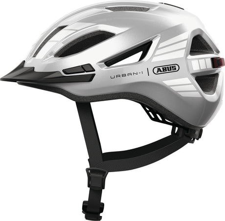 Abus URBAN-I 4.0 Casque urbain signal argent