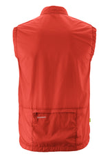 Gilet d'aventure Gonso Wind homme paprika flame