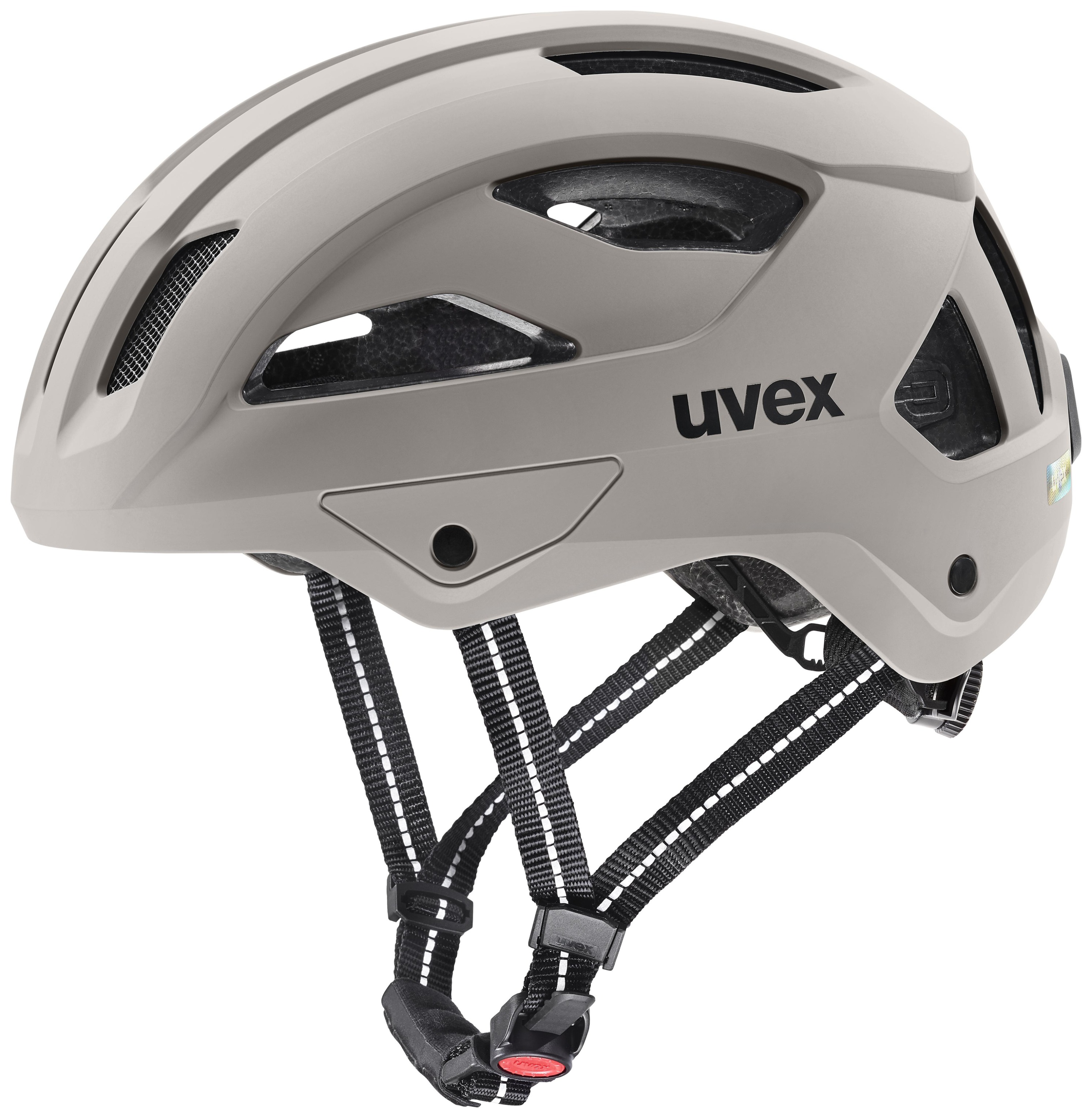 uvex City Stride gris chaud mat