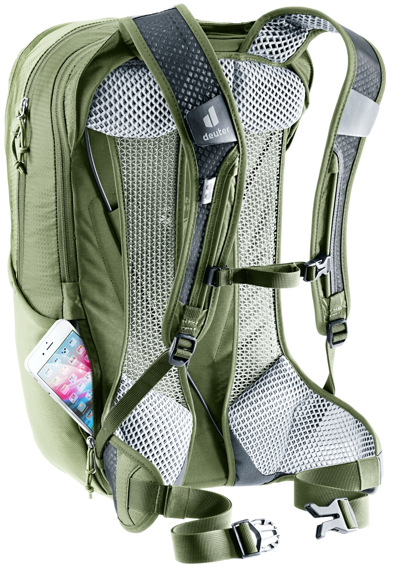 deuter Race Air 14+3 sac à dos de vélo mineral-grove