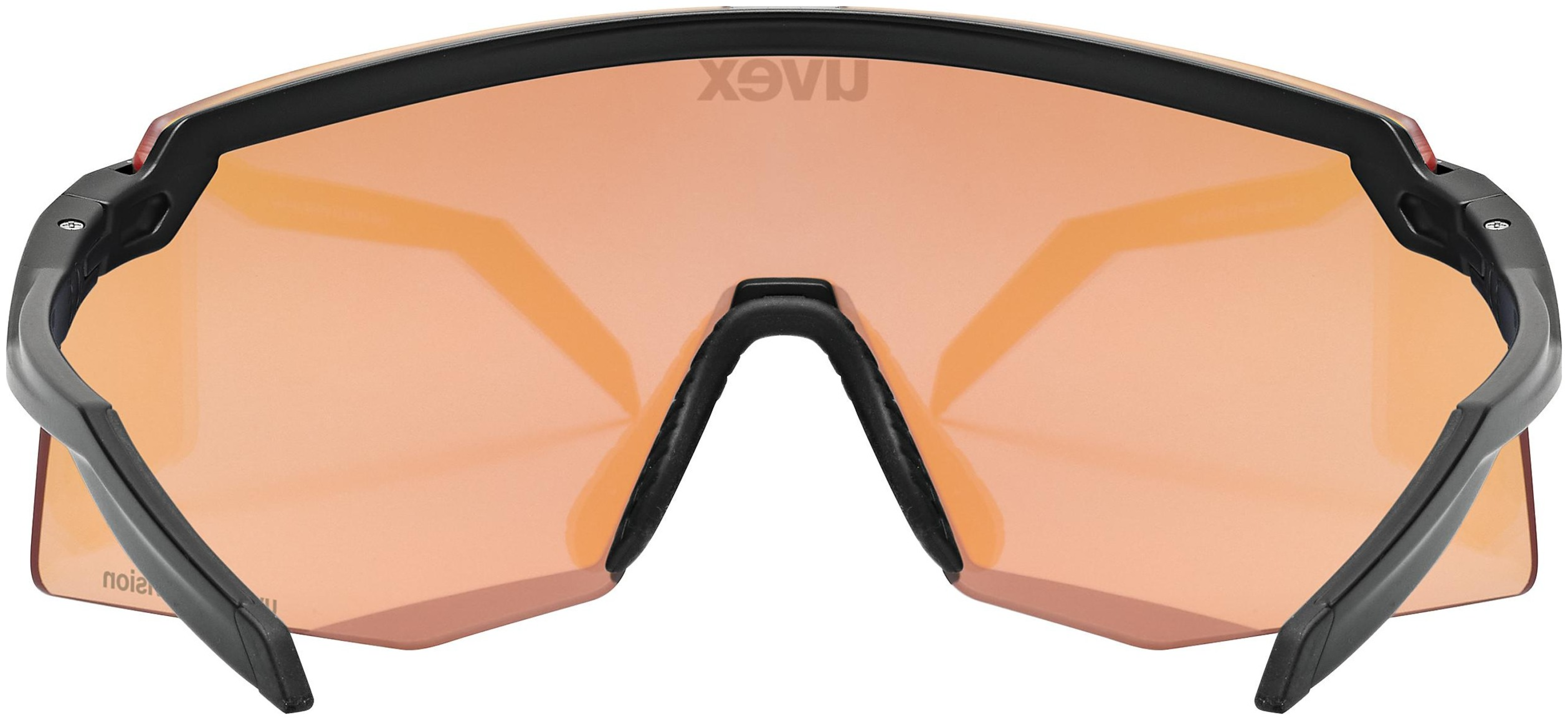 uvex Pace Stage Cv Lunettes de vélo Noir Mat / Miroir Bleu