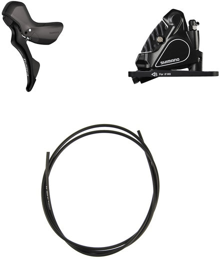Frein à disque Shimano TIAGRA ST-R4020 + BR-RS405, gauche, 2 vitesses