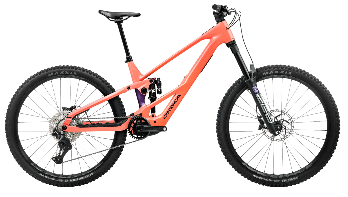 Orbea WILD LT H20 Orange Sauvage - Prune Royale (Brillant)