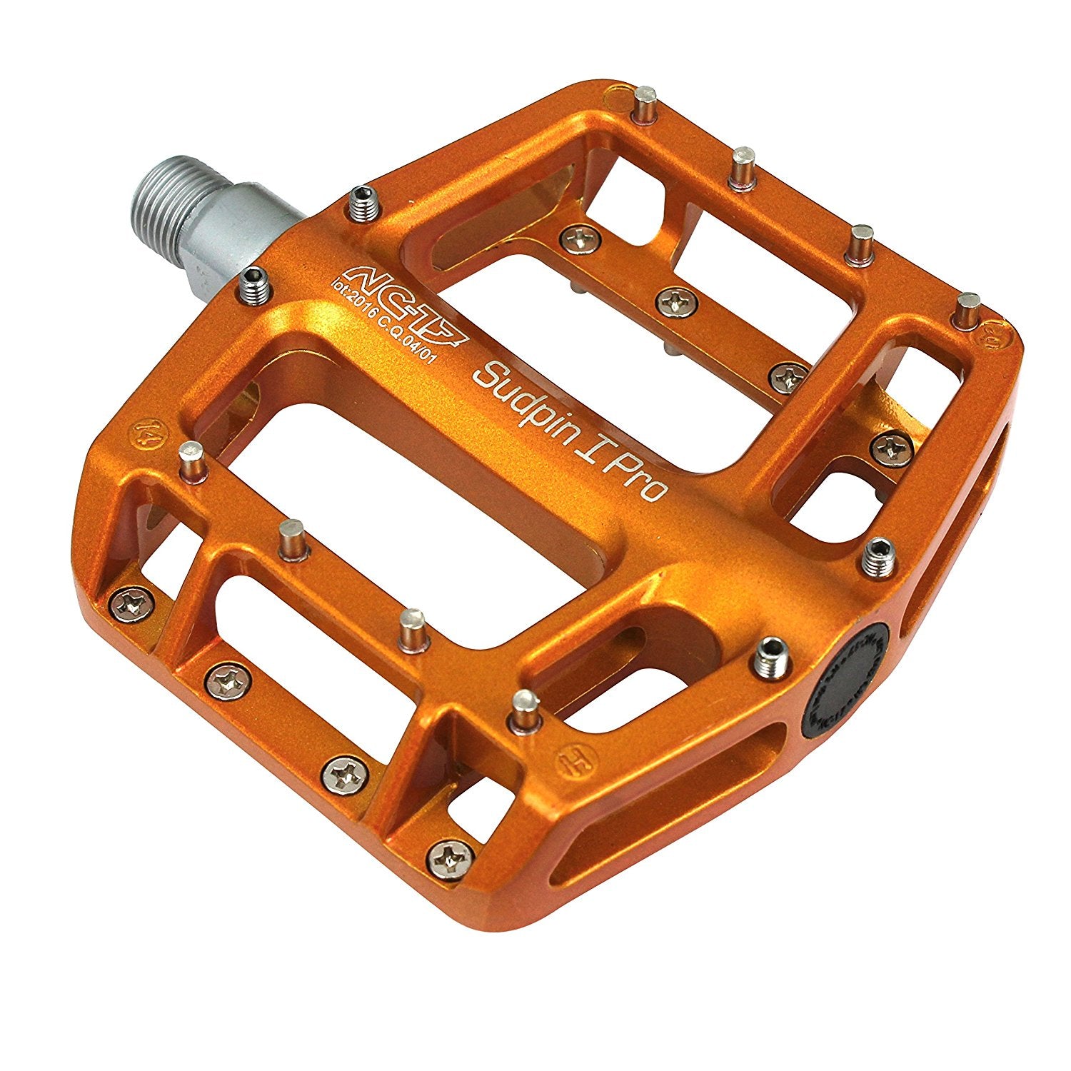 NC-17 plateforme pédale Sudpin I Pro, alu, roulement à billes or