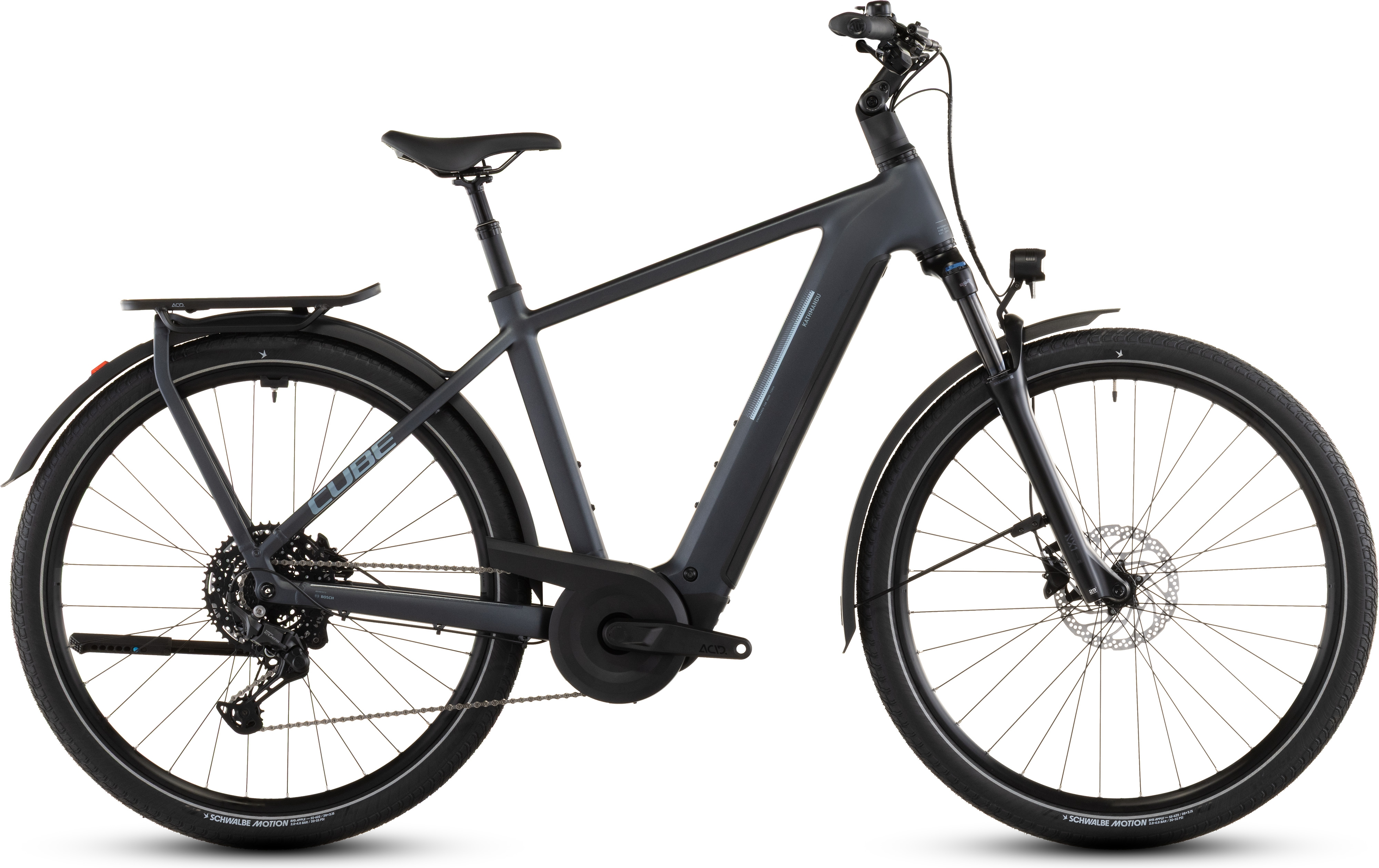 Cube Kathmandu Hybrid ONE 800 gris métallique´n´gris (2026)