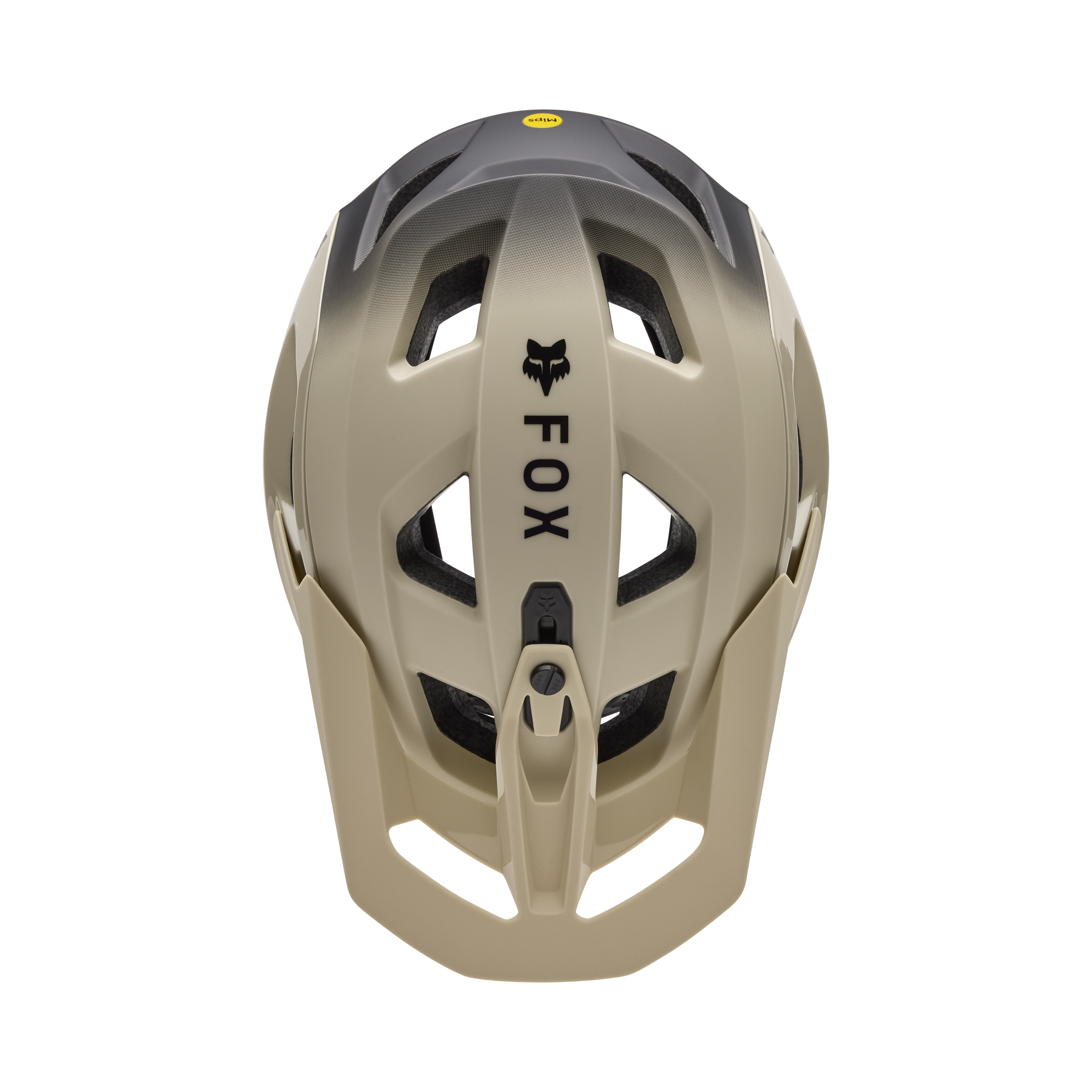 Casque VTT Fox Speedframe Pro Backfade Crème