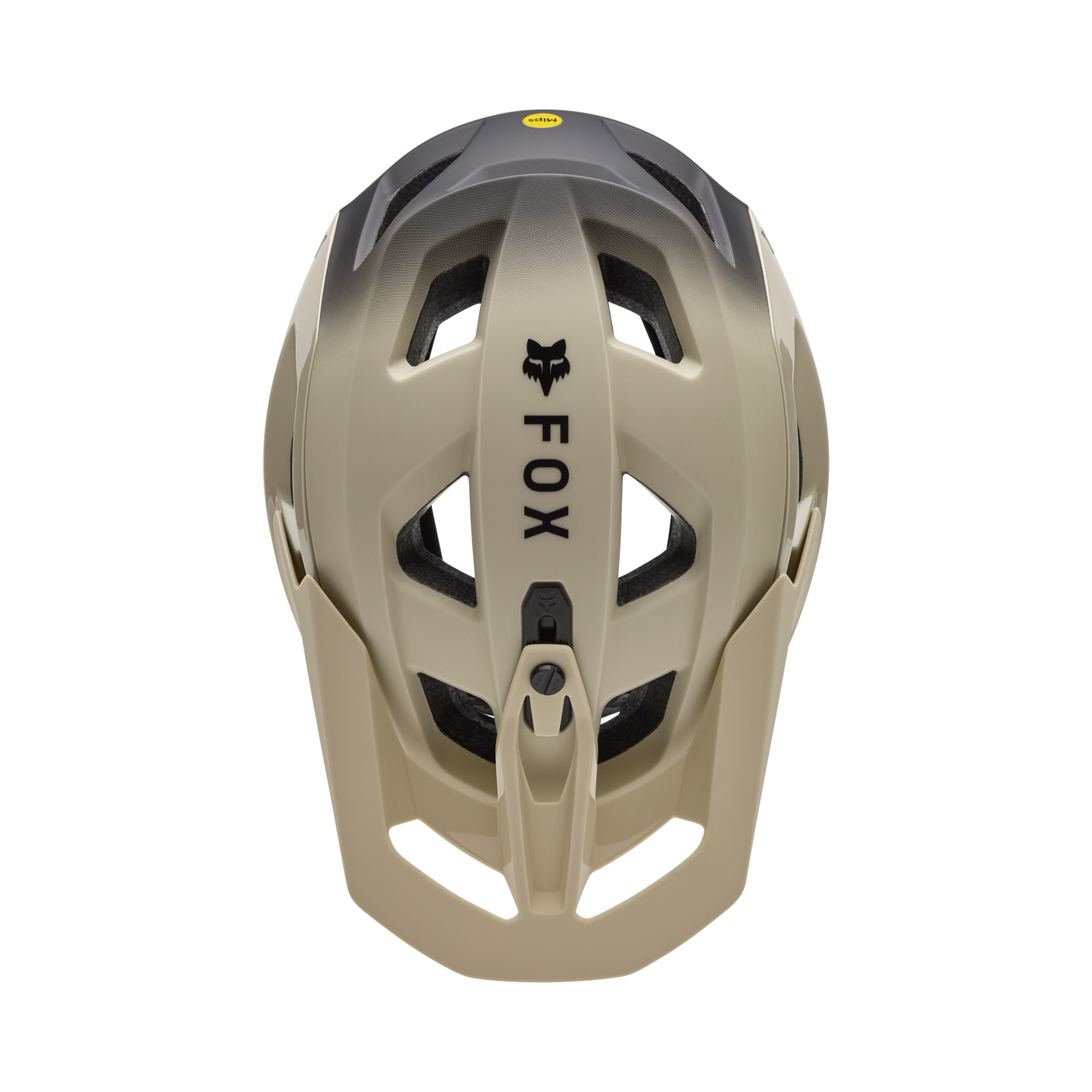 Casque VTT Fox Speedframe Pro Backfade Crème