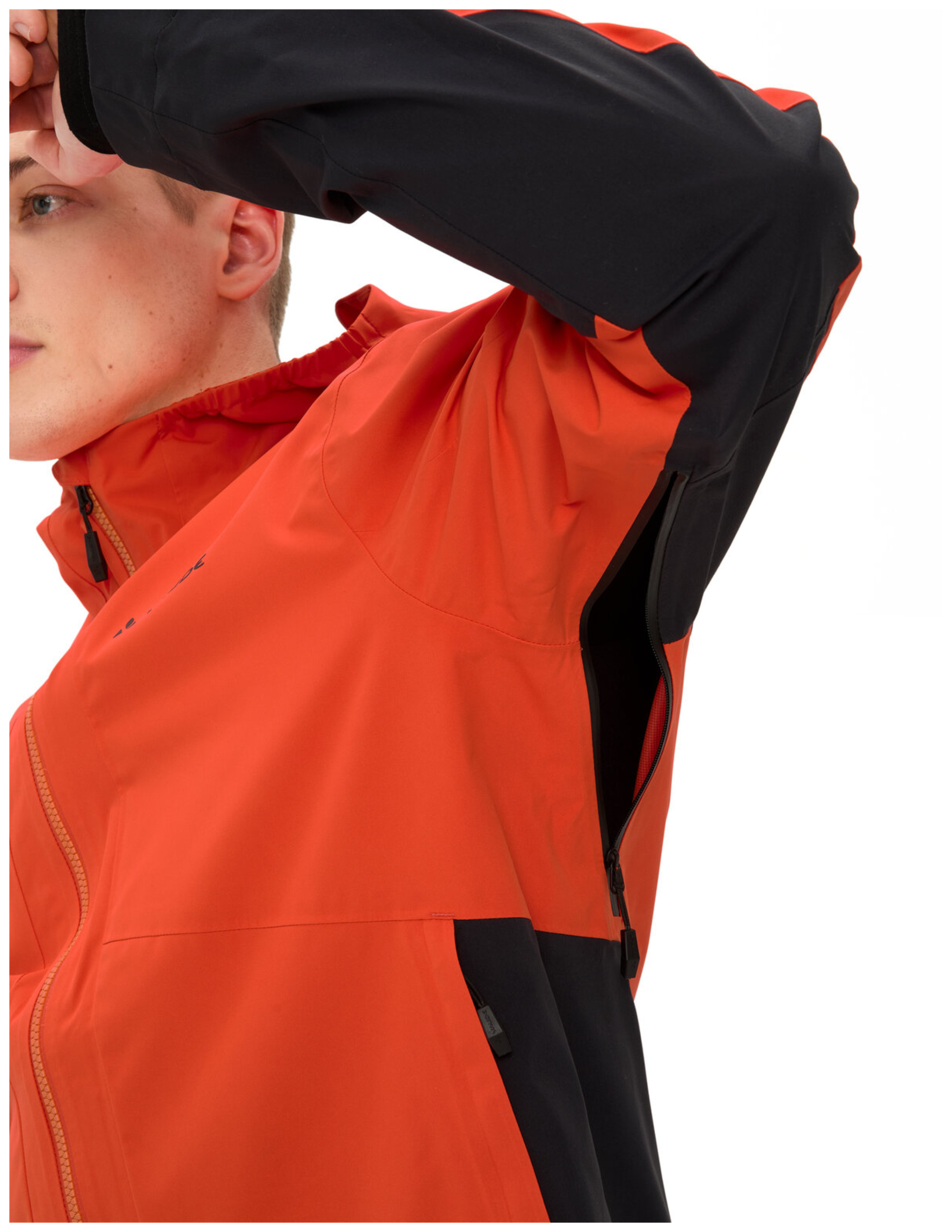 VAUDE Veste de pluie Moab Pro homme rouge éclatant