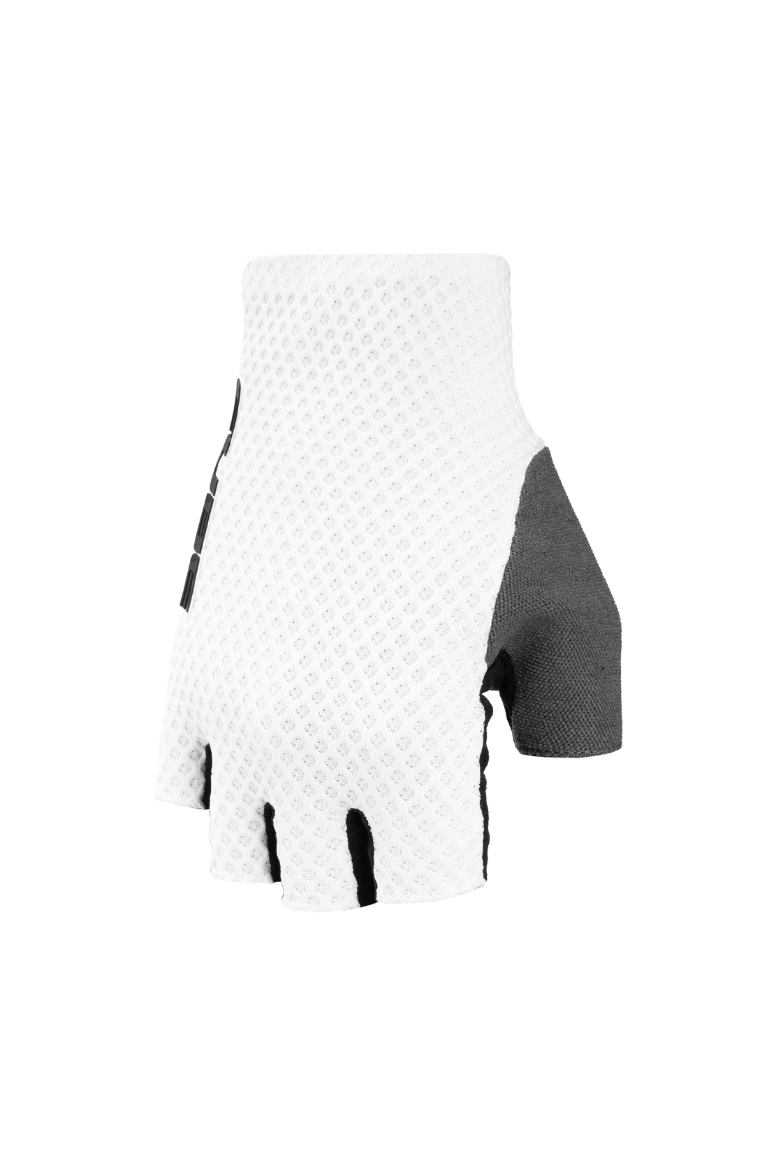 CUBE Gants Race doigt court blanc