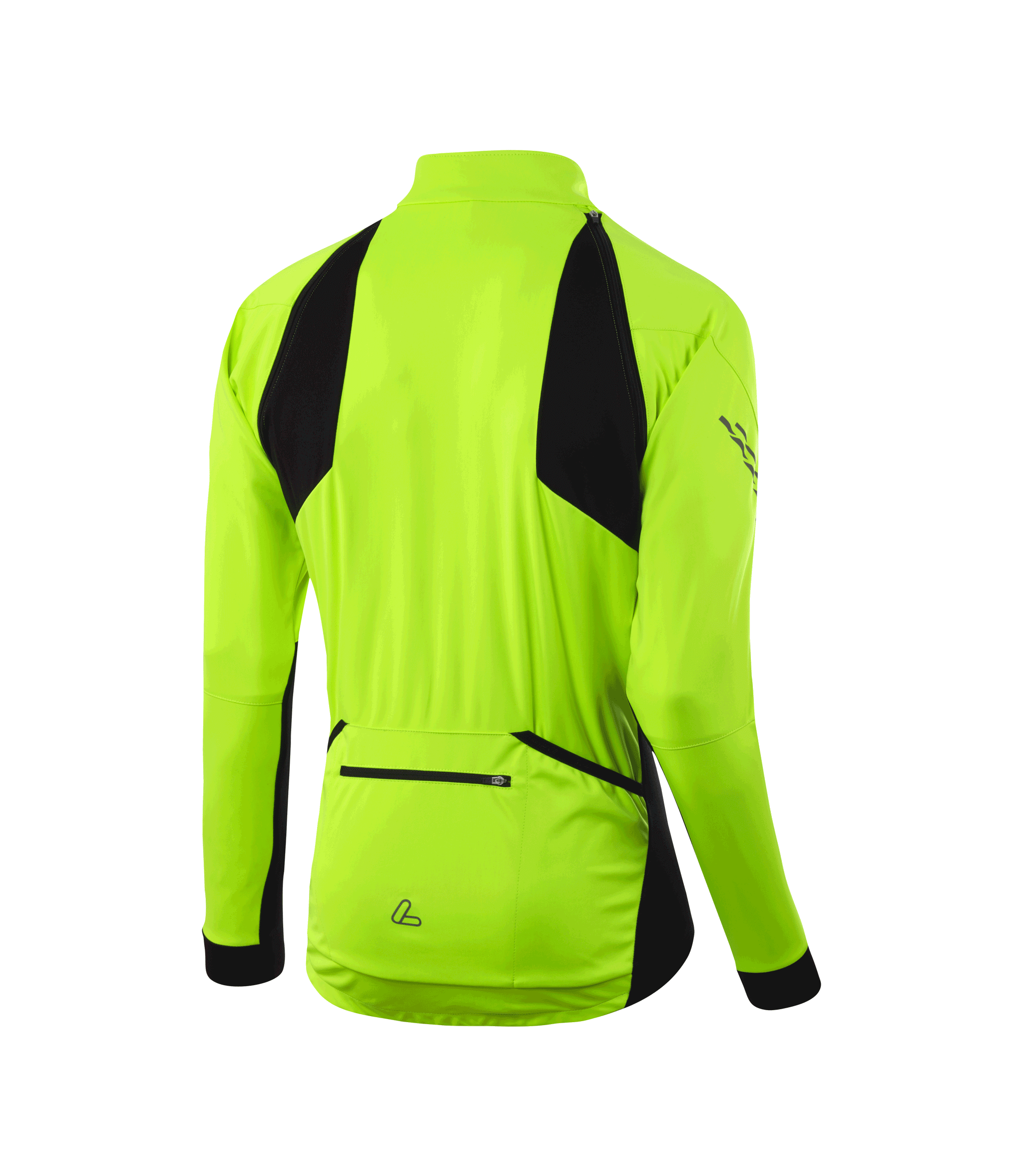 Löffler M Veste Zip-Off Vélo San Remo Ab Light Jaune Néon