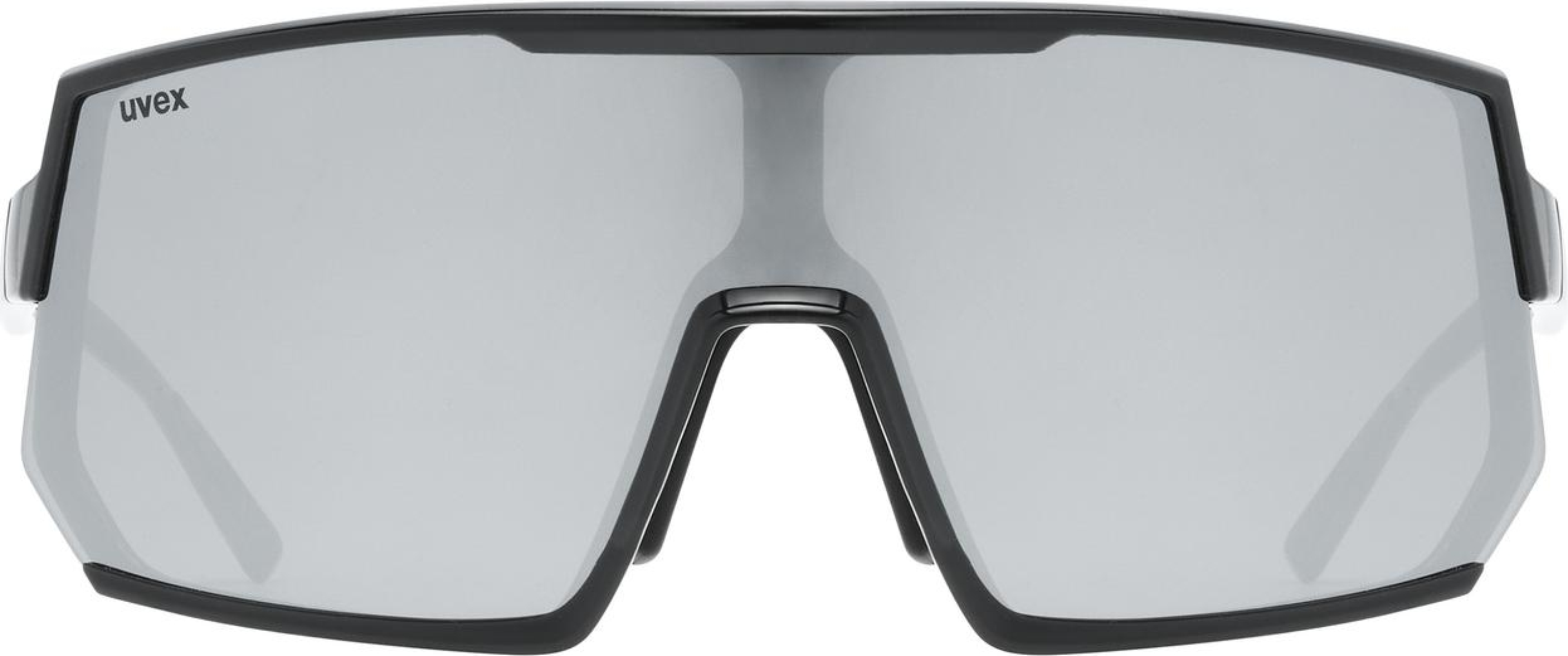 uvex Sportstyle 235 Lunettes de vélo Noir / Miroir Argent