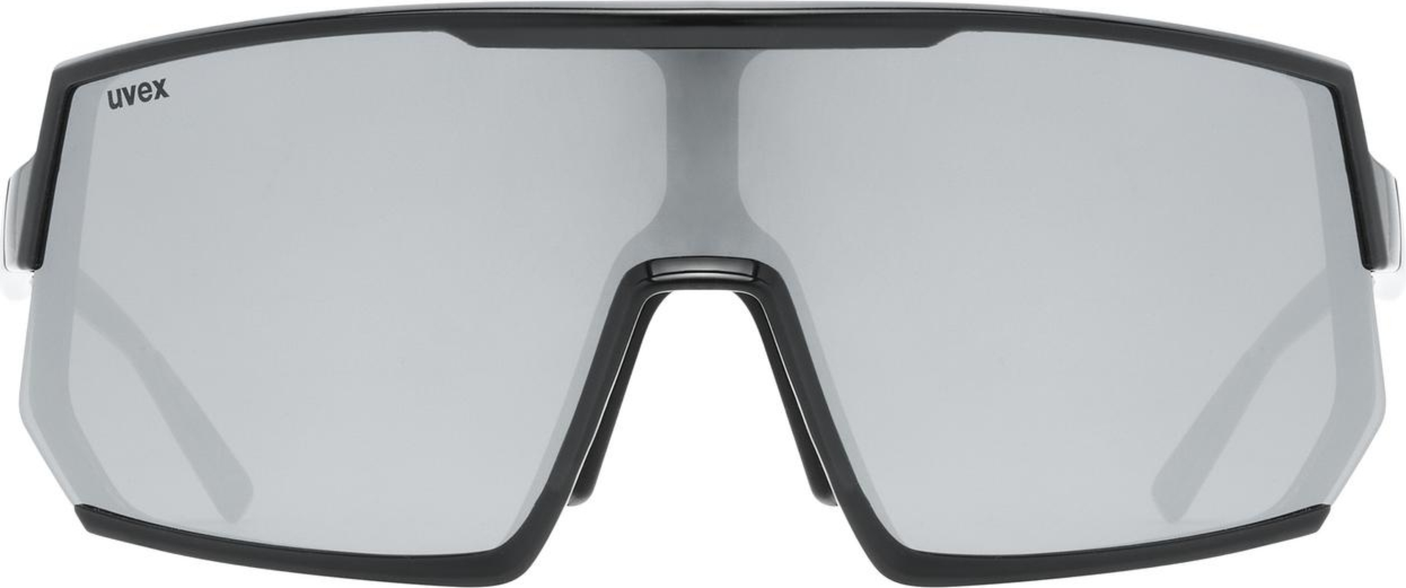 uvex Sportstyle 235 Lunettes de vélo Noir / Miroir Argent