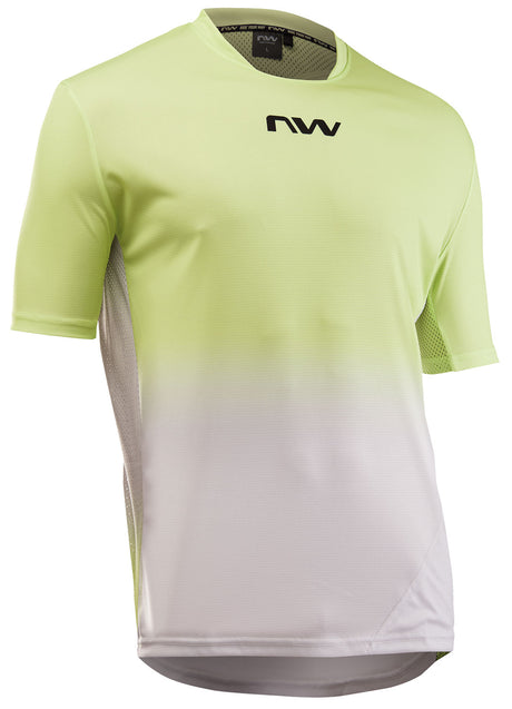 Northwave Edge 2 Maillot Manches Courtes Cool Matcha/Gris Clair