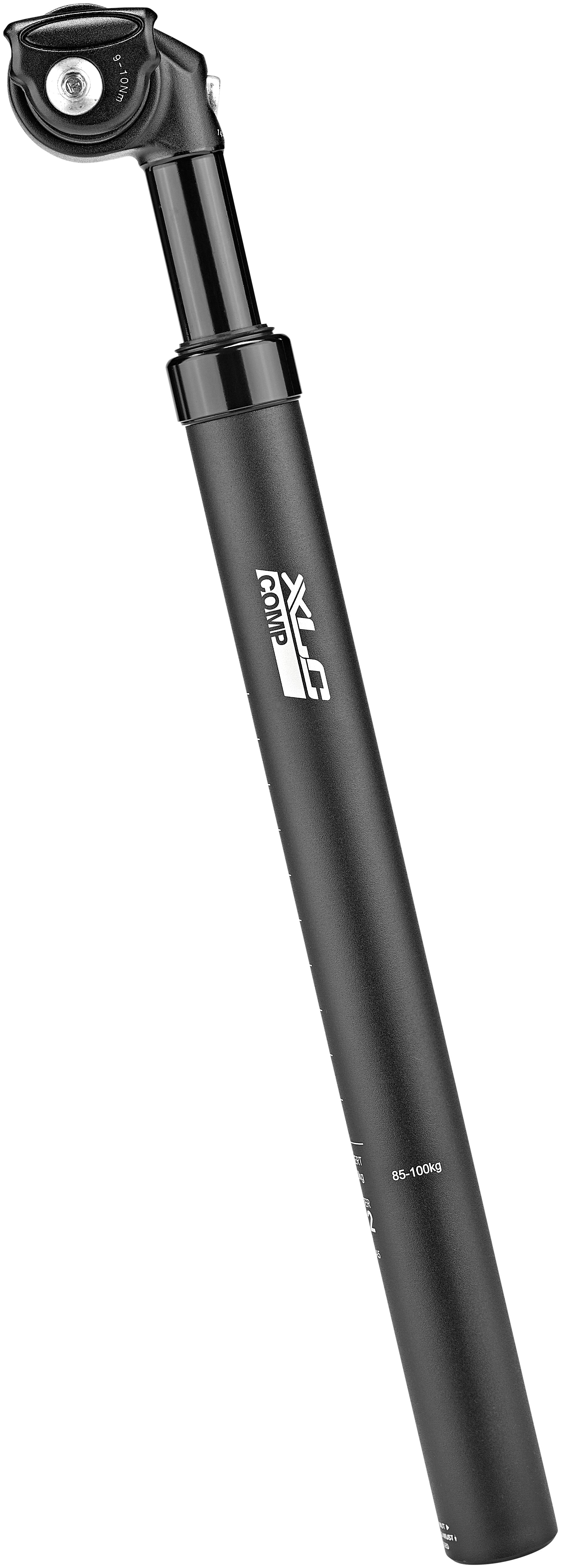 Tige de selle suspendue XLC Comp SP-S08 Ø27,2mm pour cyclistes de 85-100kg noir