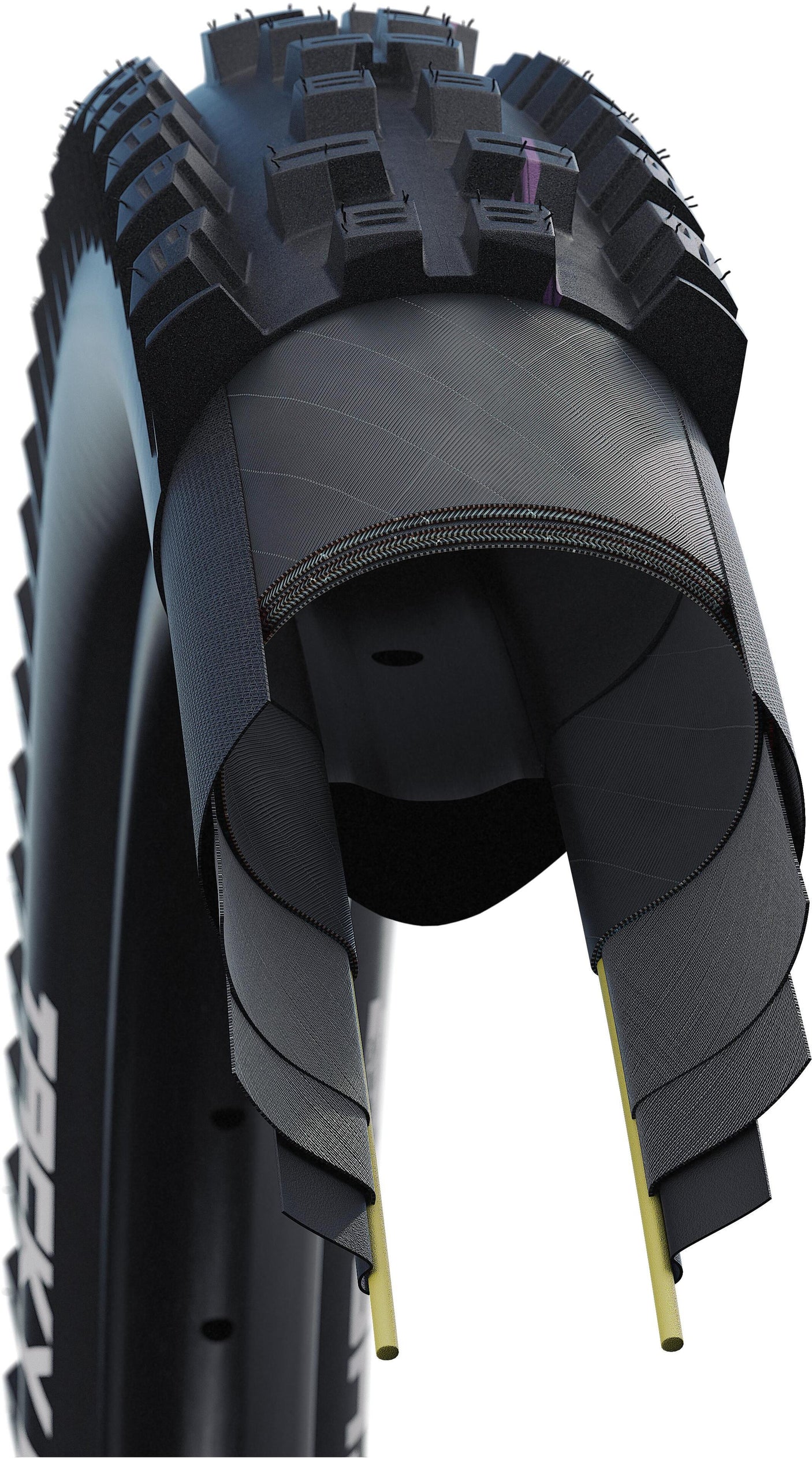 Schwalbe Tacky Chan Evolution pneu pliant 29x2.40" Super Gravity TLE SnakeSkin Addix Ultra Soft noir