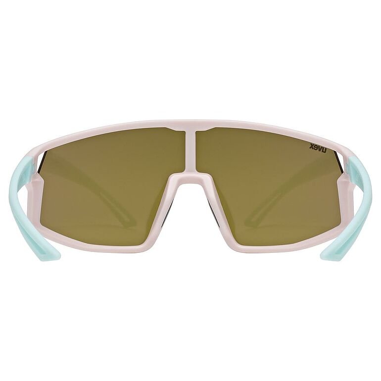 uvex Skyryse Jr. Lunettes de vélo Rose-Vert Mat / Miroir Rose