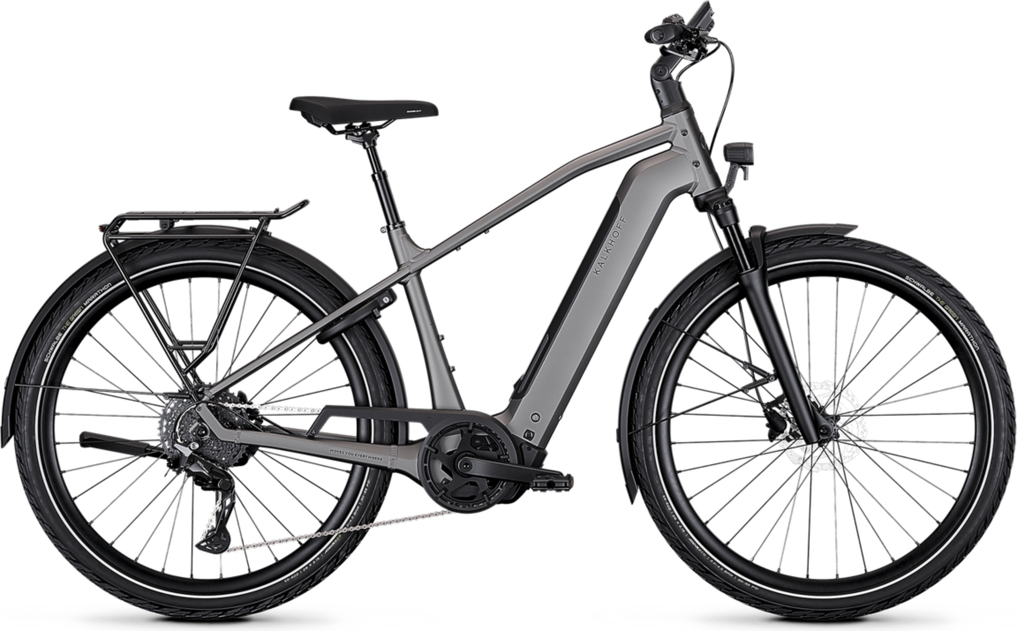 Kalkhoff ENDEAVOUR 3 EXCITE Diamant 600 gris mat jetgrey