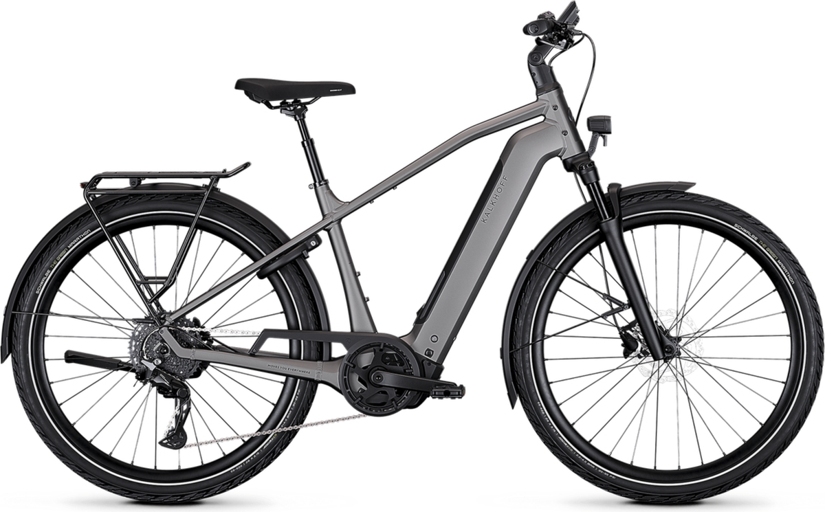 Kalkhoff ENDEAVOUR 3 EXCITE Diamant 600 gris mat jetgrey