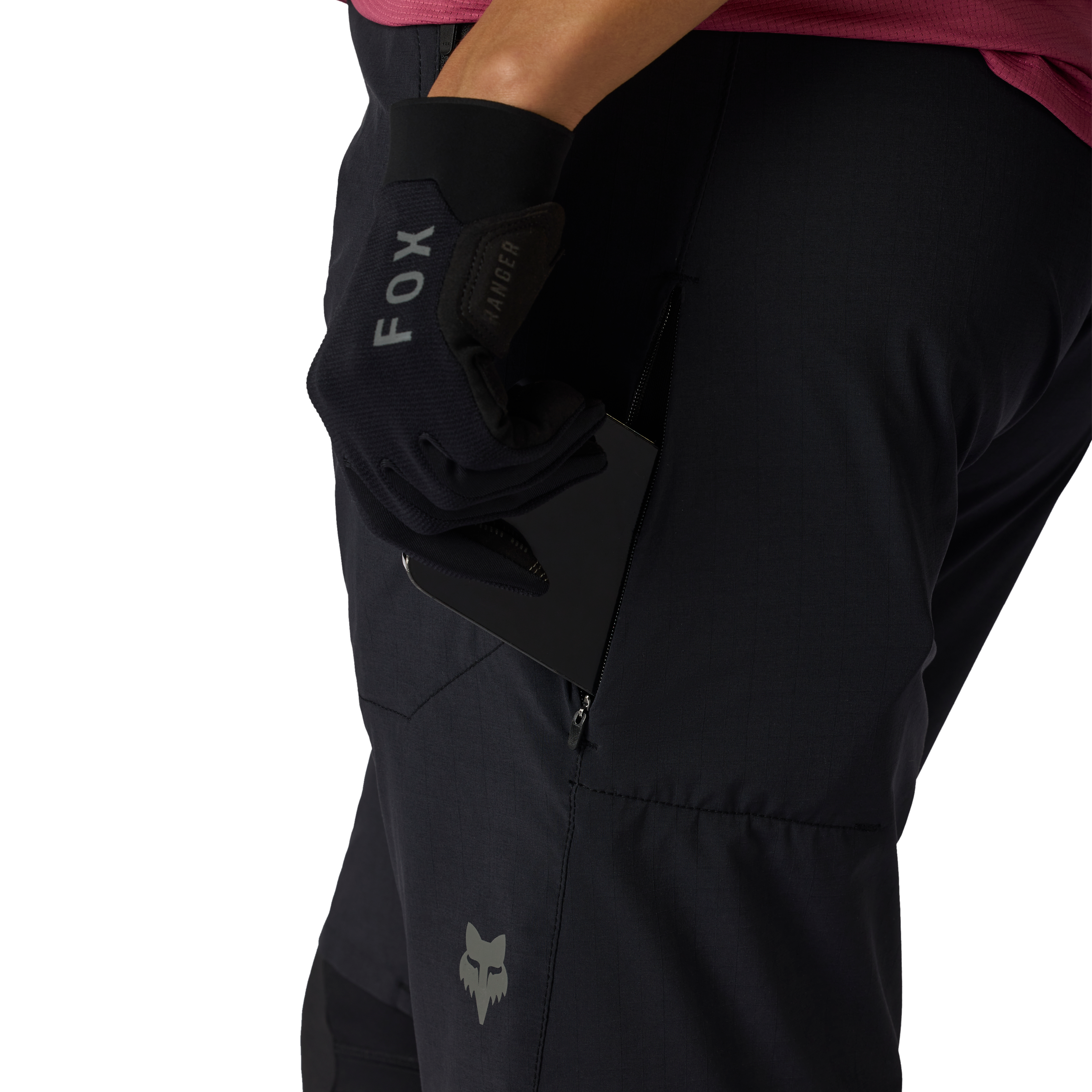 Fox W Flexair Court Noir