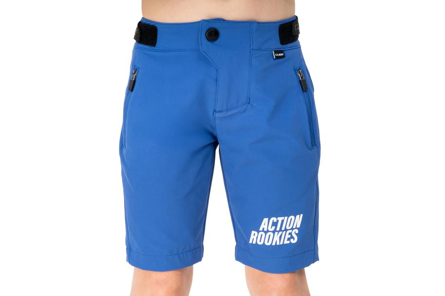 Cube MTB Baggy Short ROOKIE X bleu Actionteam