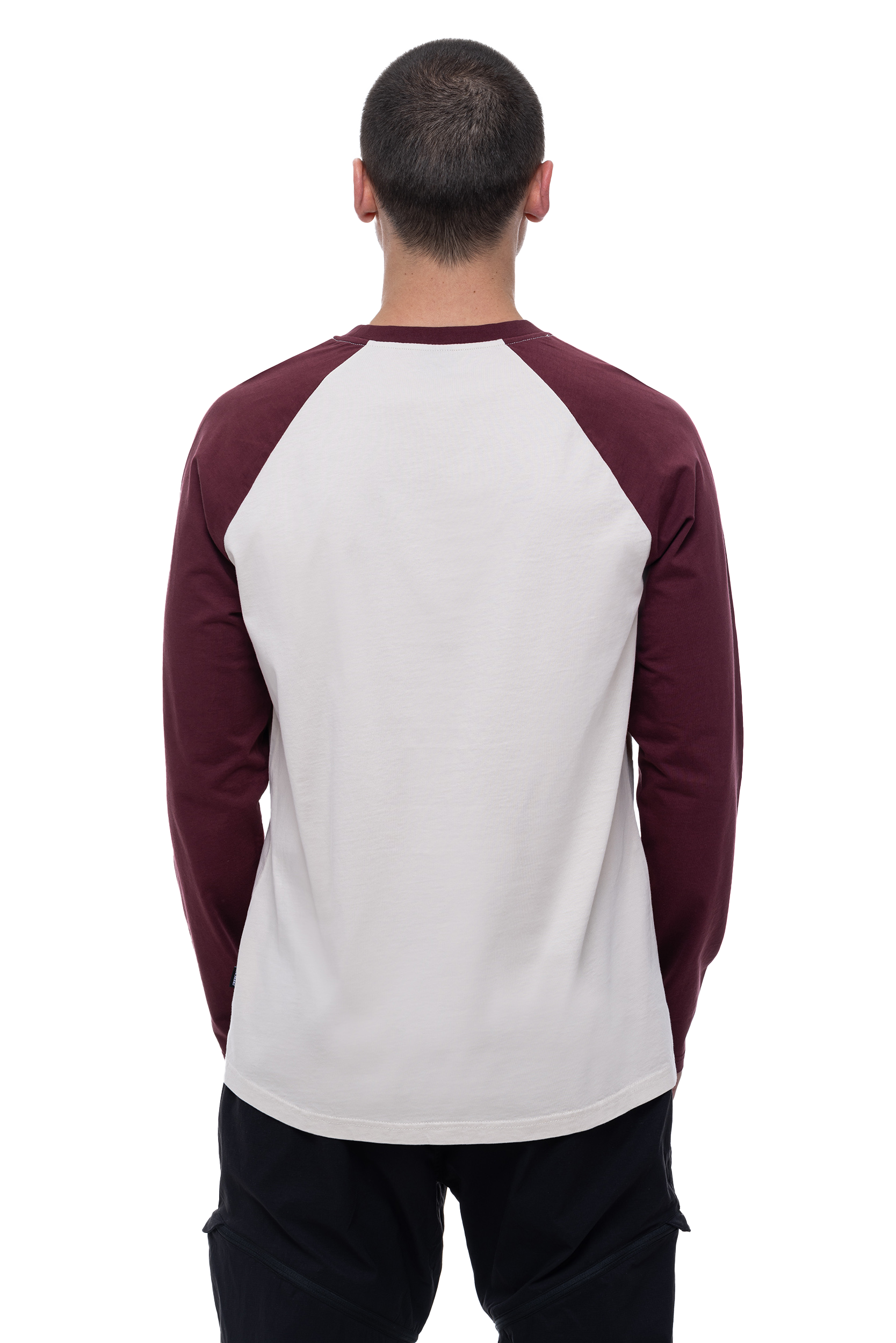 CUBE Organic Longsleeve rouge et beige
