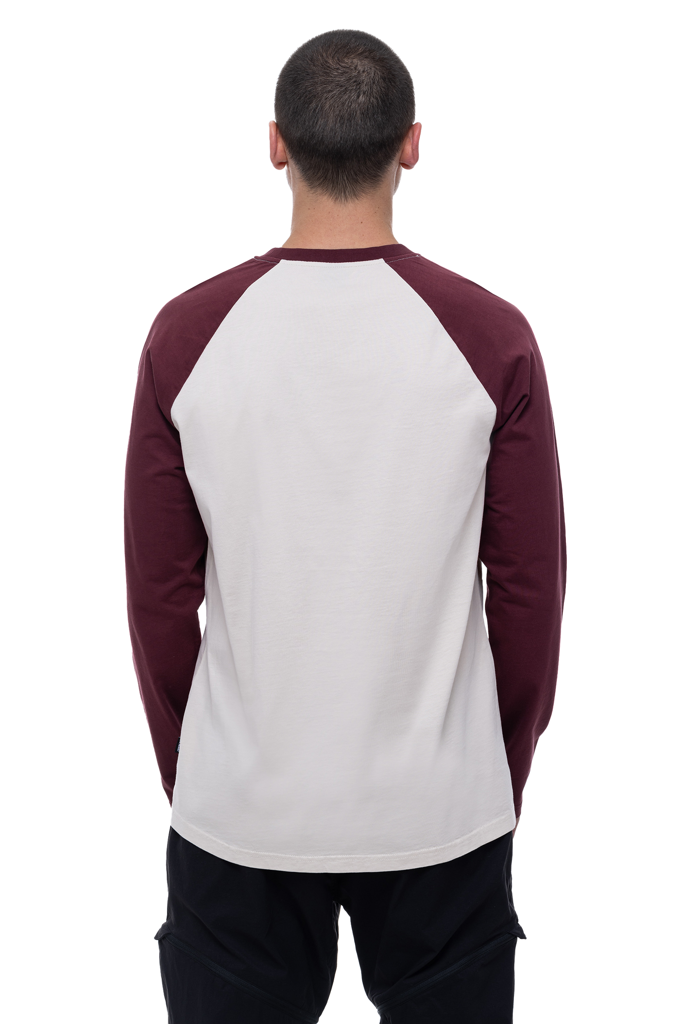 CUBE Organic Longsleeve rouge et beige