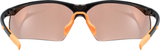 uvex Sportstyle 223 Lunettes de vélo Noir-Orange / Lightmirror Orange