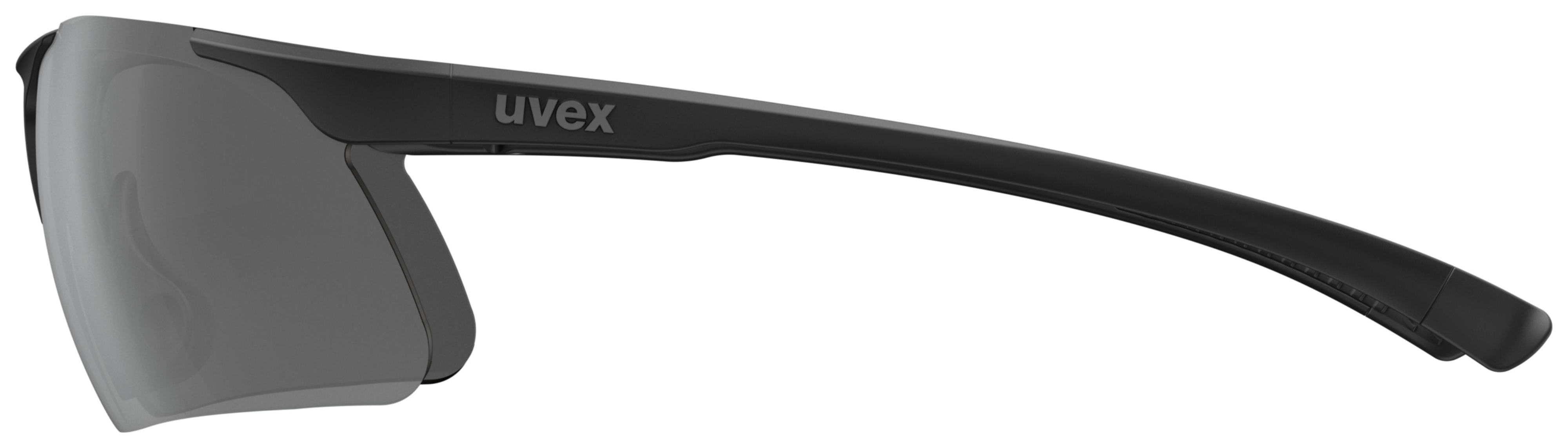 uvex Slade noir mat/argent miroir
