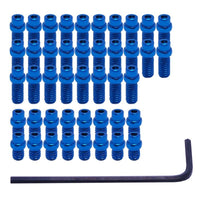 Kit de clous FlipPin pour pédales DMR Vault bleu