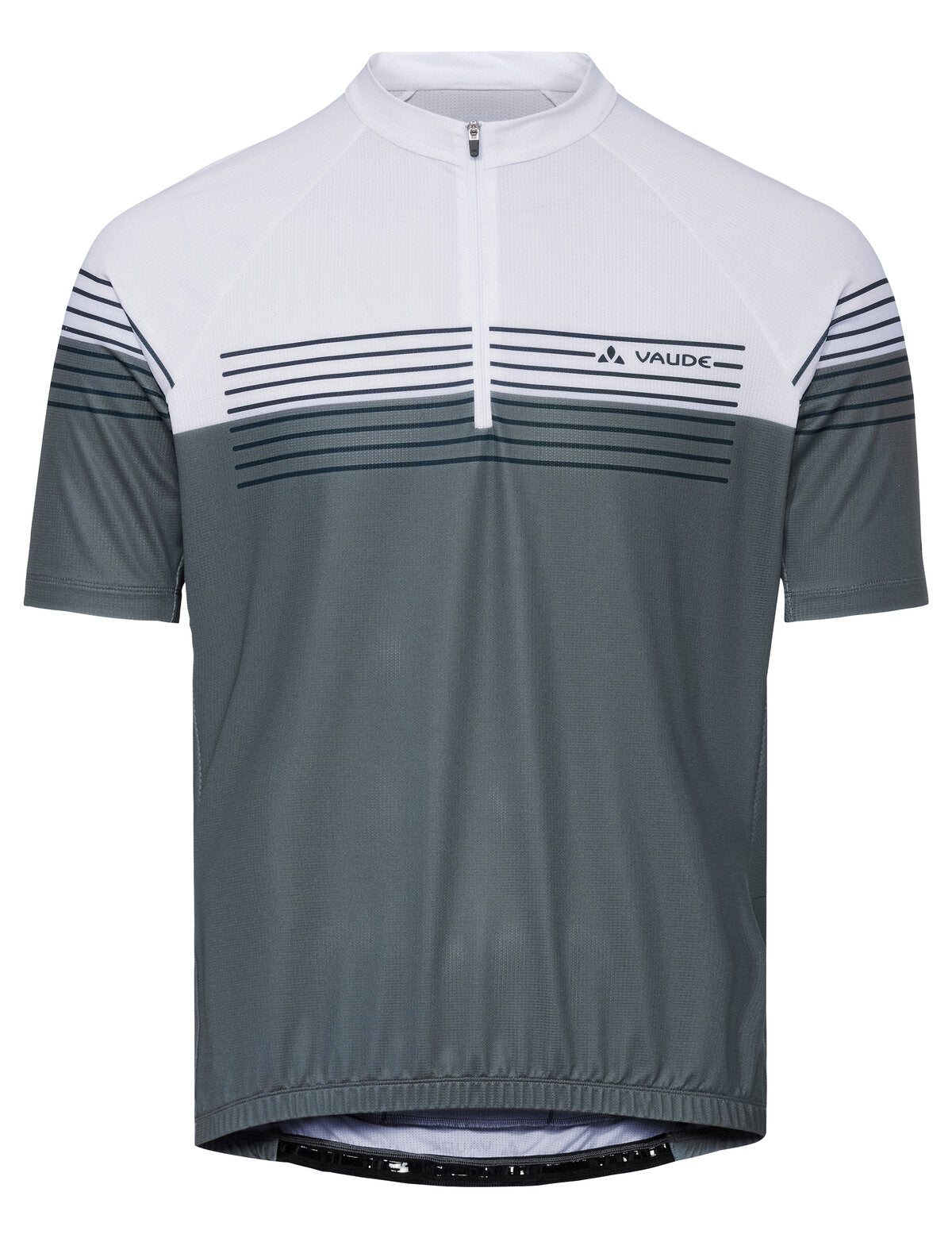 VAUDE Homme Posta HZ Tricot II héron/blanc
