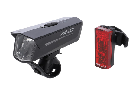 XLC CL-S24 PROXIMA LED kit d’éclairage à batterie couleur aluminium