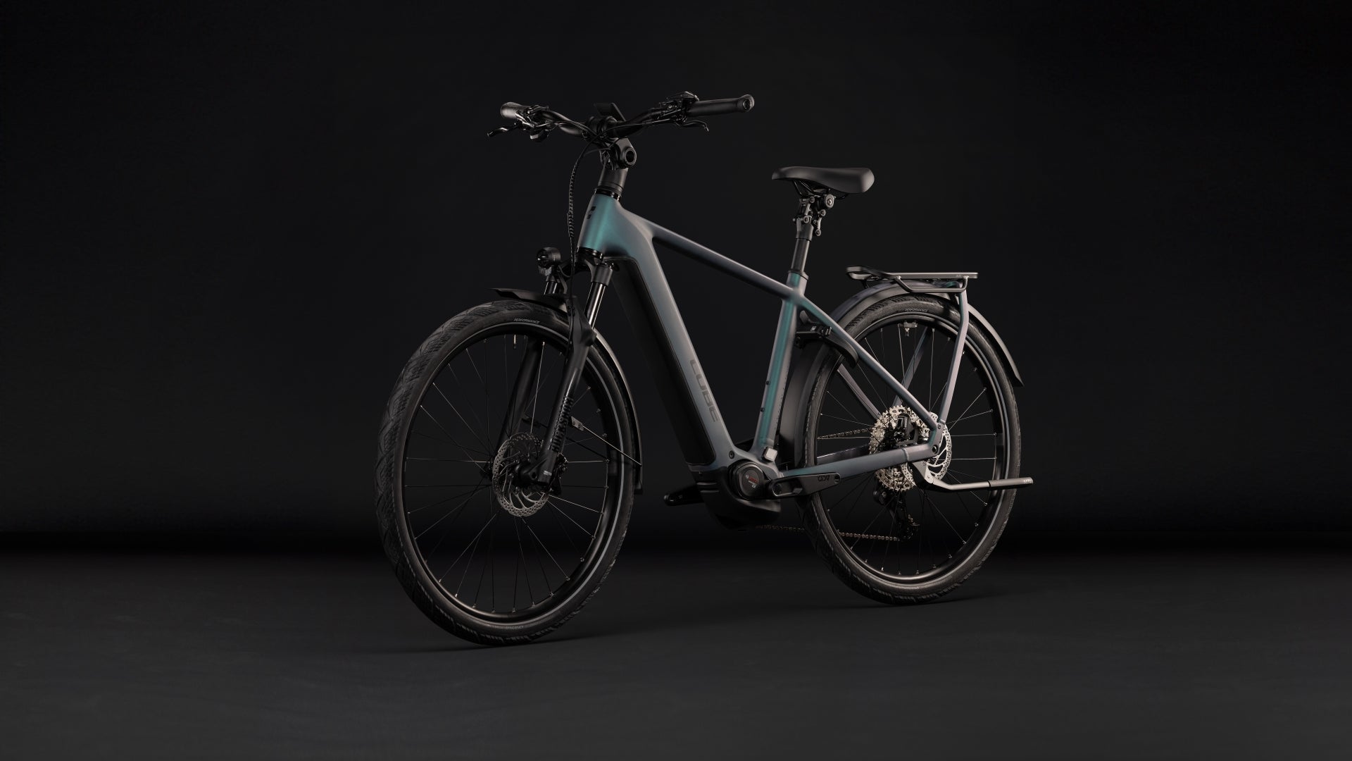 Cube Kathmandu Hybrid Pro 800 Diamant vert émeraude´n´black (2027)