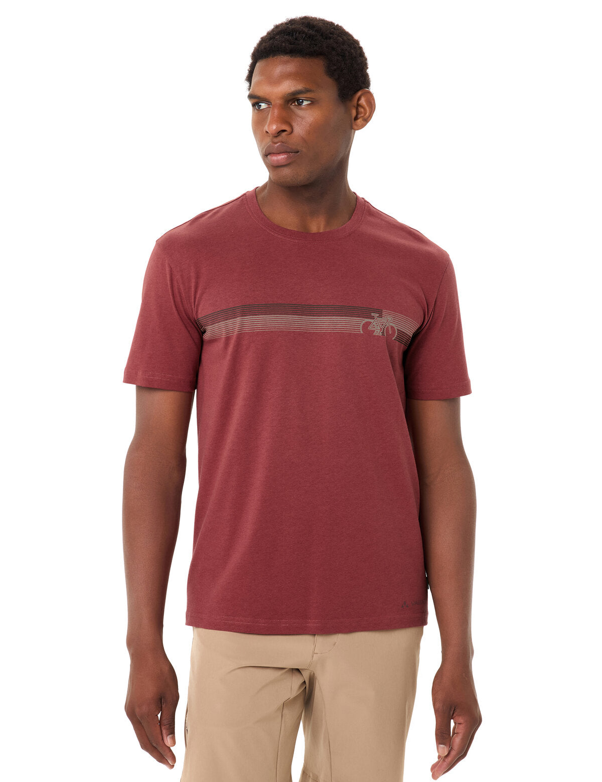 VAUDE T-shirt cycliste homme V redeva/red