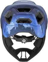 uvex React Jr. Casque intégral enfant Dusk Blue Mat