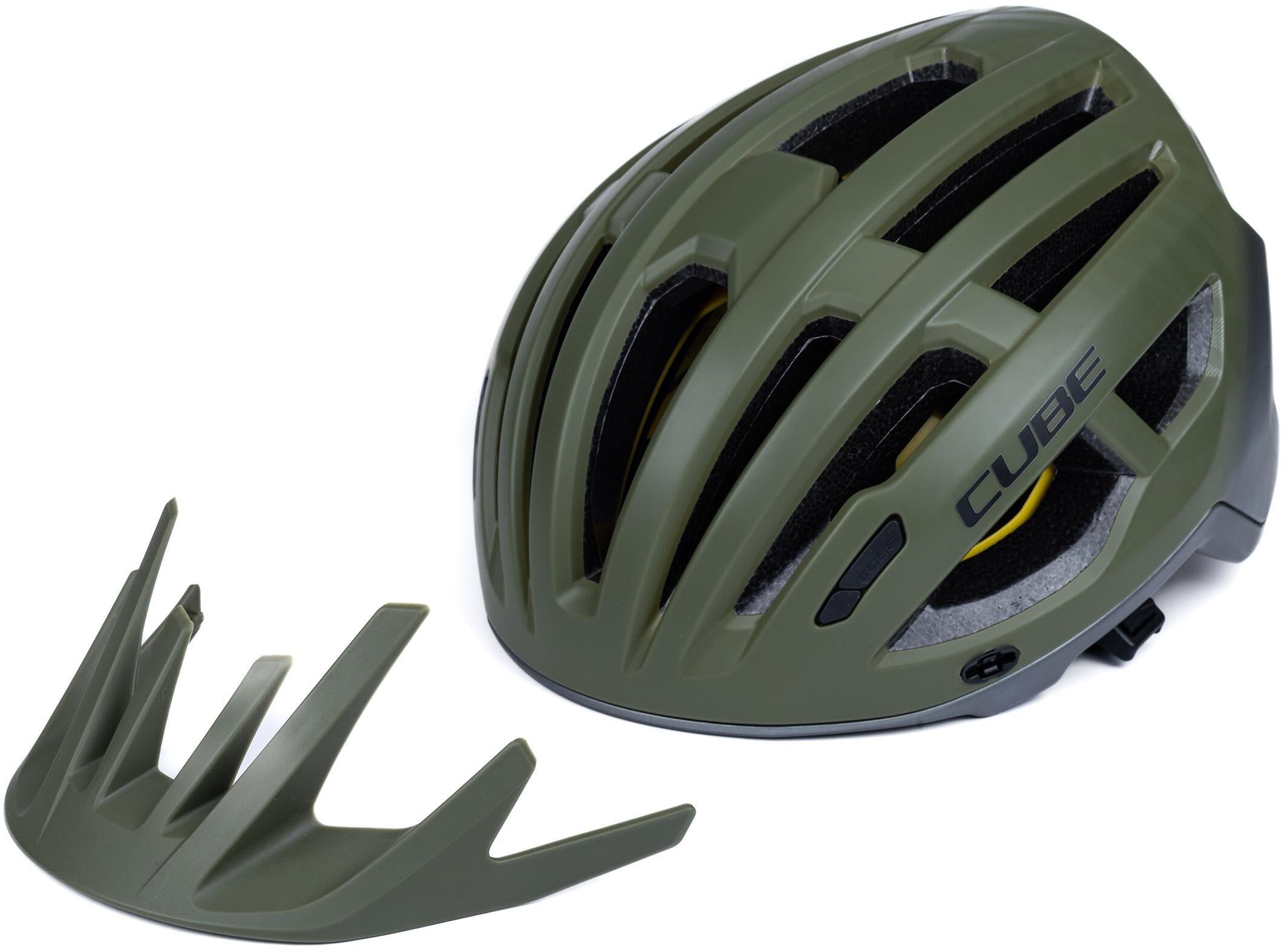 CUBE Casque OFFPATH vert