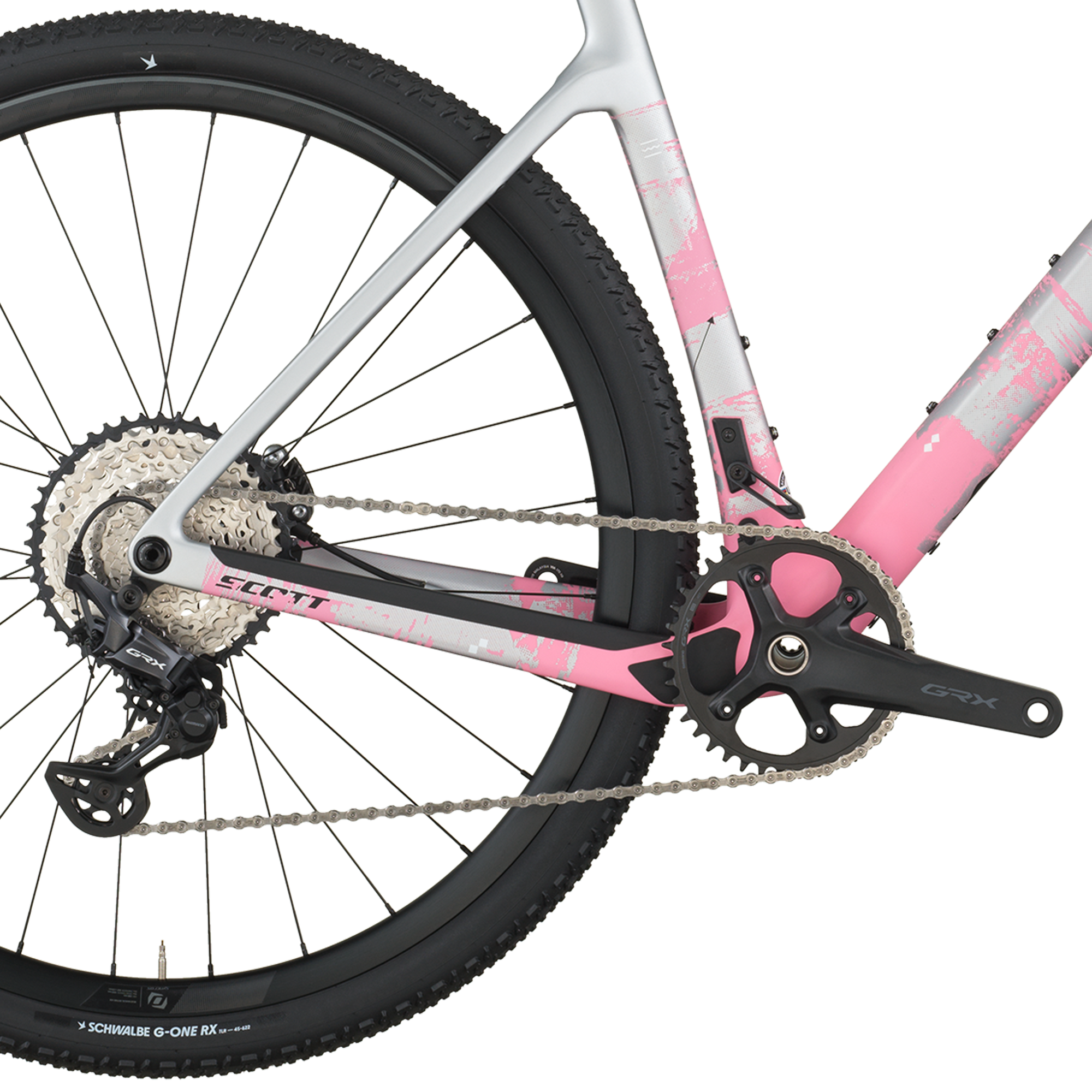 Scott Addict Gravel 30 gris carbone