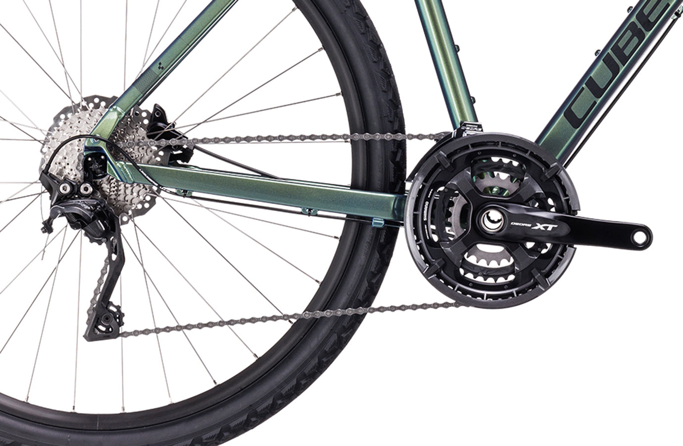 Cube Nature EXC Classic vert´n´black