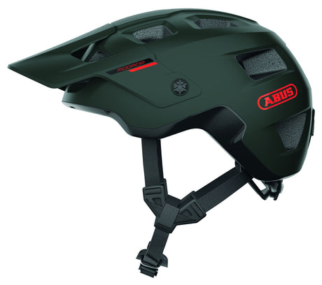 Casque VTT Abus MoDrop vert pin